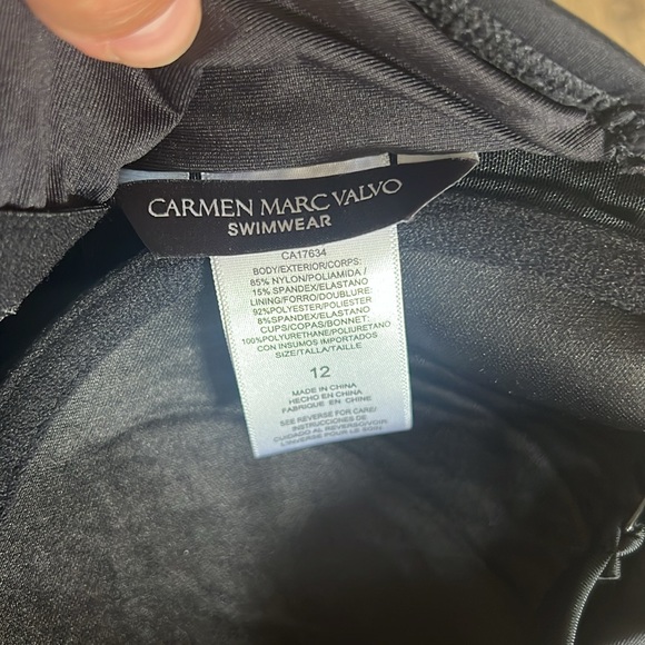 Carmen Marc Valvo one piece swimsuit - Picture 5 of 6